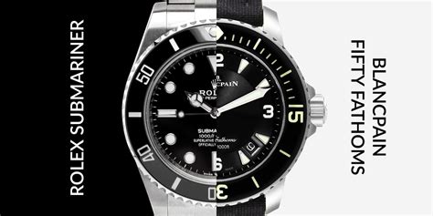 blancpain bathyscaphe chronograph vs rolex submariner|blancpain 50 fathoms bathyscaphe review.